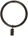 2-1/2 Inch Curtain Rings W/clip Cocoa New. Price: $33.77.