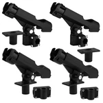 Hiumi Fishing Rod Holder 4-PACK: Swivel Mount Kit For Boat/kayak Adventures New. Price: $62.56.