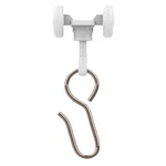 Room/dividers/now Curtain Track Hooks Pack - Durable Ceiling 20PKS, White New. Price: $25.07.