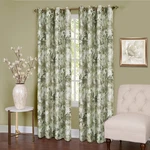 Tranquil Lined Blackout Grommet Window Panel, Green, 50X84 Inches New. Price: $43.80.