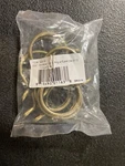 Rod Desyne 1923-014 Antique Brass Nickel Curtain Rings (set Of 10) Open. Price: $10.68.