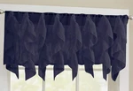 Sweet Home Collection Veritcal Kitchen Curtain Sheer Cascading Ruffle Waterfall New. Price: $21.15.