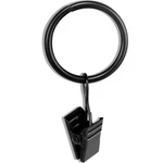 30 Pcs 1-INCH Black Clips Curtain Ring For Rod, This Small Drapery Cu... New. Price: $19.40.