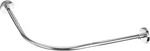Uxcell Stretchable Shower Curtain Rod Rack 35"-51", Silver Tone New. Price: $59.57.