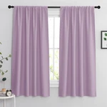 Ryb Home Bedroom Curtains Solid Blackout Panels Rod Pocket Thermal Insulated ... New. Price: $34.43.