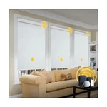Motorized Blinds With Remote, Grasscloth Fabric Smart Valance Cov... New. Price: $82.05.