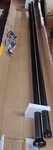 Kenney KN90001 Tropez Outdoor Window Curtain Rod 72-144" Black Open. Price: $22.89.