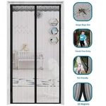 Magnetic Screen Door Retractable Mesh Pet Patio Hands Free Mosquito Magic New. Price: $6.79.