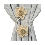Curtain Tie Backs For Drapes, Boho Decor Holdback Farmhouse... Fast Ship New. Price: $22.99.