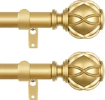 Curtain Rods 2 Pack, For Window 48 To 84 Inches, New Splicing Heav. Price: $61.99.