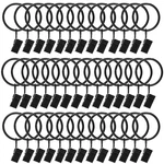 40 Pack Metal Curtain With Clips, Drapery Rings, Han... New. Price: $14.27.