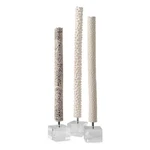 Uttermost 17869 Makira 28-3/4" Tall Ceramic And Crystal Abstract New. Price: $504.00.