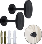 Curtain Tiebacks 2 Pack Holdbacks Zinc Alloy Wall Mount New. Price: $22.10.