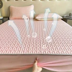 1PC Cooling And Stretchy Bed Sheet Soft Non-slip Polyester, Breathable Wicking New. Price: $45.89.