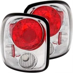 Anzo Euro-style Taillights Red/clear Lens Chrome 1999-2002 Chevy Silverado 1500 New. Price: $183.99.