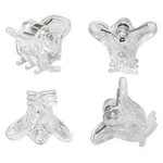 Bokwin Pcs Mini Claw Hair CLIPS,10MM/0.39 Inch Count (pack Of 24), Clear New. Price: $9.43.
