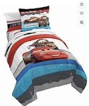 Disney Pixar Cars 7 Piece Full Bedding Set Jay Franco Lightening Mcqueen New. Price: $71.99.