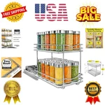Pull Out Spice Organization For Cabinets 6-3/8 Inch Wide Rack I... New. Price: $91.19.