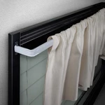 White Lockseam 3 Inch Clearance Curtain Rod 2848 Adjustable New. Price: $46.15.