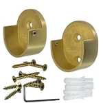 Closet Rod Support Flanges With Attachment 1 Pack, Screw-on New. Price: $18.99.