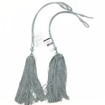 Trimland Trimmings Beaded Curtain Tie Backs Set Of 2 Spa Green 10" Tassels Nwt New. Price: $17.99.