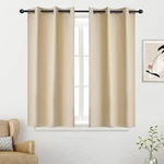 Ygo Blackout Curtains Room Darkening Grommet Drapes Thermal Insulated Beige New. Price: $46.76.