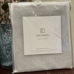 Ricardo Sea Glass Curtain Panel Rod Pocket Natural Polyester 55 X 63IN New. Price: $10.50.