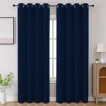 Cucraf Navy Blue Blackout Curtains 84 Inch Length 2 Panels Set, Room Darkening New. Price: $32.99.