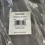 Elrene Cameron Gray Rod Pocket Room Darkening 30X36 (4 Curtains) New. Price: $44.00.