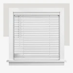 Mini Blinds 48 X 60 Cordless Horizontal Vinyl White Chicology Indoor Windows New. Price: $46.99.