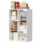 Comhoma 6 Wood Cube Storage Organizer With Open Back And Removable Panel... New. Price: $76.86.