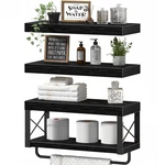 Qeeig Bathroom Shelves Over Toilet - Floating Shelf For Wall Paper New. Price: $79.71.