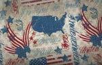 Quilts Of Valor Patriotic Eagles Stars Stripes American Flags River Bend Fabric New. Price: $11.99.