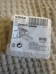 Ikea Vidga Wall Bracket White " 102.991.51 New. Price: $23.95.