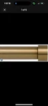 2-IVILON Drapery Window Curtain Rods- End Cap Style Design 1IN POLE.28 To 48IN New. Price: $30.00.