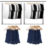 Storageideas Hanging Closet Rod, 17-28IN Width And Up 32IN Height E... New. Price: $36.44.