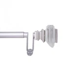 Sun Zero Faith Decorative Room Darkening Steel Wrap Rod, 66-120" New. Price: $79.03.