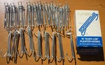 (10) Vintage Kirsch "easy-lok" Decorative Traverse Rod Pleater Hooks 1/2" Drop Open. Price: $9.85.