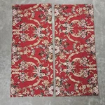 Ralph Lauren Floral Curtain Valance Panels Set Of 2 Red Cotton Window Decor Used. Price: $29.99.