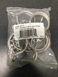 Rod Desyne 1923-015 Satin Nickel Curtain Rings New. Price: $12.03.