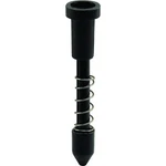 Prime-line 5771 Snap-on Window Screen Plunger Bolt, Nylon, Black New. Price: $12.50.
