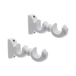 Tulead 2PCS Double Curtain Rod Brackets Wood Support Hangers Wa... New. Price: $19.44.
