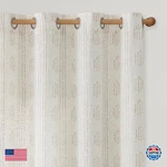 Ugoutry Boho Linen Curtains For Bedroom Living Taupe Farmhouse New. Price: $67.88.