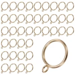 Meterxity 40-PACK Rose Gold Curtain Rings With Eyelet, Rustproof Metal Ring... New. Price: $27.43.