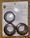 Dritz Home Curtain Grommets Bronze Color Plastic 8 Pairs Snap Assembly # 44370 New. Price: $8.99.
