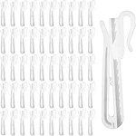 50 Pcs Adjustable Pinch Pleat Hooks For Drapes & Shower Curtains New. Price: $14.33.
