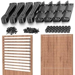 Louver Hardware Kit - Deck Sunblind System Brackets For Adjustable Black New. Price: $69.38.