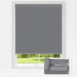 Lazblinds No Drill Blackout Roller Shades Cordless Indoor Windows New. Price: $59.61.