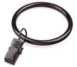 Zhhgttuy Oiled Bronze Curtain Rings W/clips SET-28 Inner Diameter Of 1.75 1/2 Open. Price: $19.99.