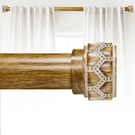 Wood Curtain Rods For Windows 48 To 84 INCH(4-7FT), 1 Diameter Heavy Dut... New. Price: $38.40.